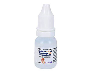 Ciprofloxacin + Dexamethasone